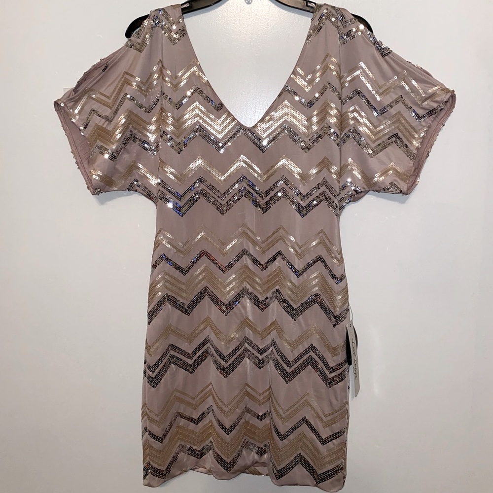 New with Tags Love Reign Sexy Sequence Dress Size M